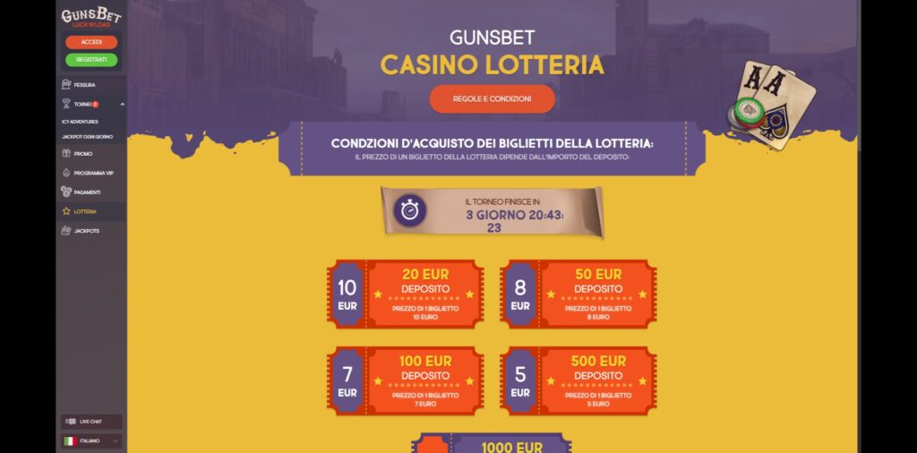GunsBet Lotteria